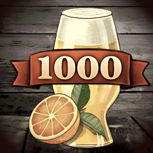 Trofeo 1000 witbier bottles (plata) de Beer Manufacture Simulator