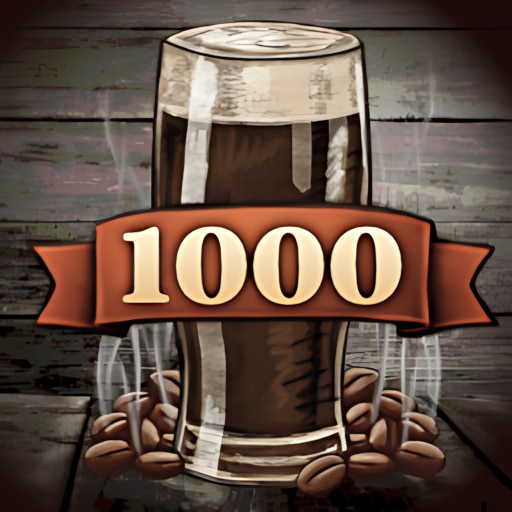 Trofeo 1000 stout bottles (plata) de Beer Manufacture Simulator