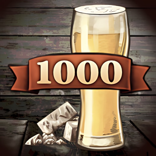 Trofeo 1000 ale bottles (plata) de Beer Manufacture Simulator