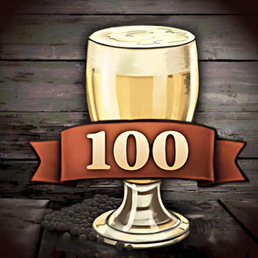 Trofeo 100 saison bottles (bronce) de Beer Manufacture Simulator