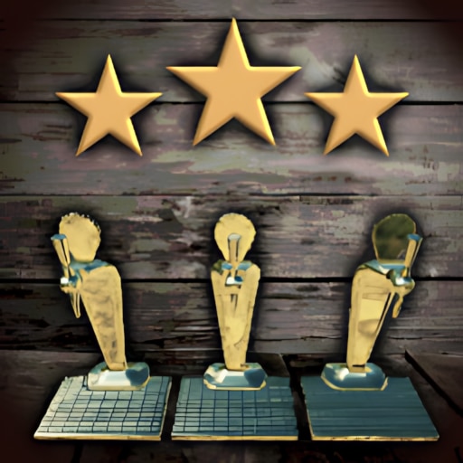 Trofeo 3-star bar rating (bronce) de Beer Manufacture Simulator