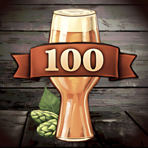 Trofeo 100 IPA bottles (bronce) de Beer Manufacture Simulator