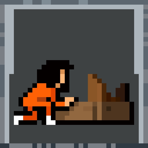 Trofeo Nothing Here (plata) de Prison Run and Gun