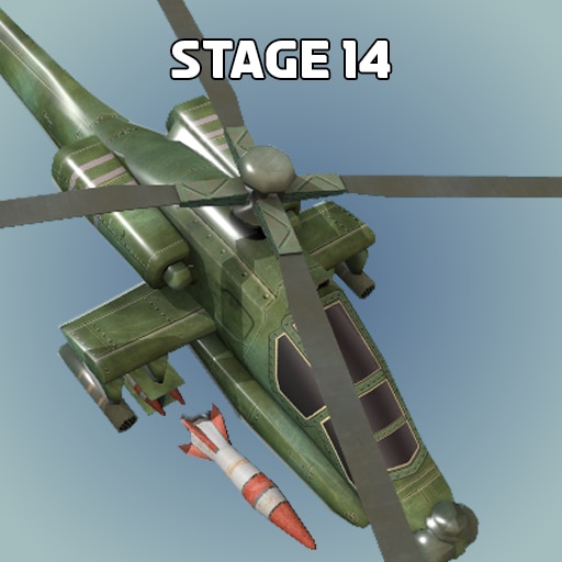 Trofeo Pass Stage 14 (plata) de Chopper Strike 2
