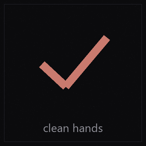 clean hands
