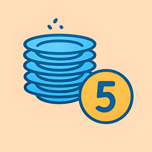 Trofeo Clean Freak (plata) de Candy Shop Simulator
