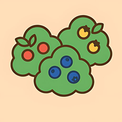 Trofeo Berry Collector (oro) de Candy Shop Simulator