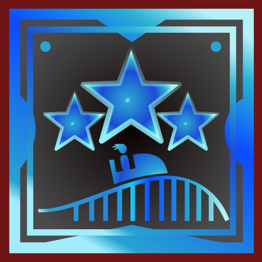 Trofeo Coaster Connoisseur (platino) de Coaster Crash Course
