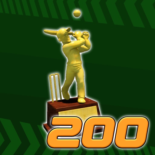 Trofeo Veteran Captain (oro) de Don Bradman Cricket JR