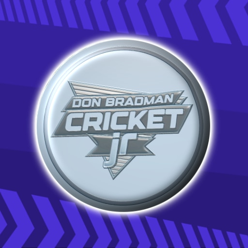 Trofeo Cricket All Star (platino) de Don Bradman Cricket JR