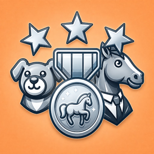Trofeo Platinum (platino) de Animal Trainer Simulator