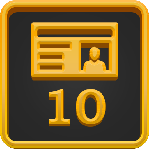 Trofeo Fake ID Hunter (10) (bronce) de BankerSimulator