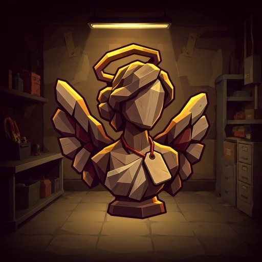 Trofeo The Angel Has a Name (oro) de Toycrafter