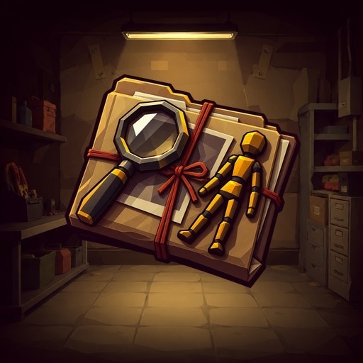 Trofeo Case Closed (oro) de Toycrafter