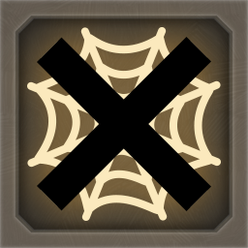 Trofeo NO COBWEBS ALLOWED (plata) de Wand & Order