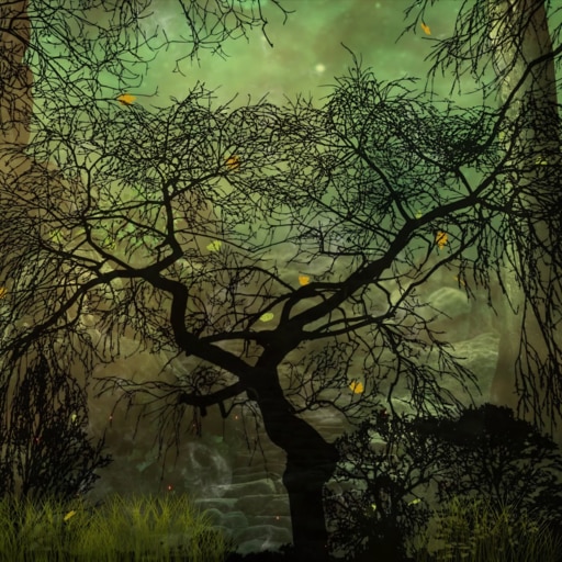 Trofeo Tree (14x14) (oro) de Solid Void - Halloween Nonograms