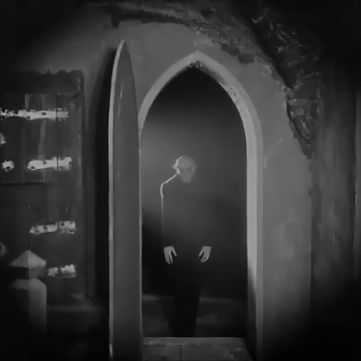 Trofeo Nosferatu - Doorway (7x7) (plata) de Solid Void - Halloween Nonograms