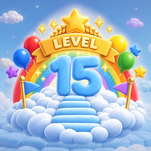 Trofeo Beat Level 15 (plata) de Tintle's First Adventures