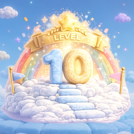 Trofeo Ten levels down. (bronce) de Tintle's First Adventures