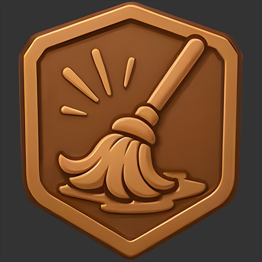 Trofeo DAY 5 (bronce) de House Cleaner Simulator