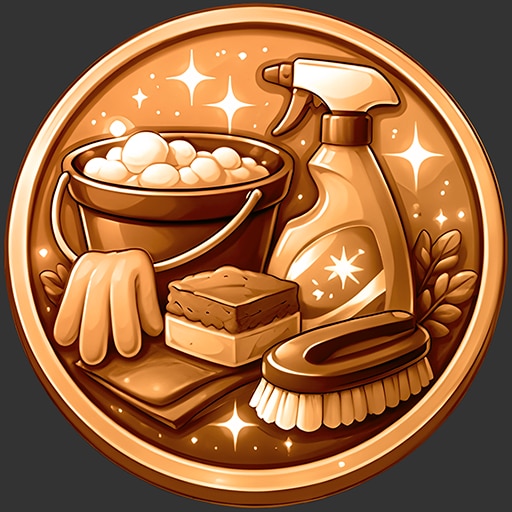 Trofeo FIRST JOB (bronce) de House Cleaner Simulator