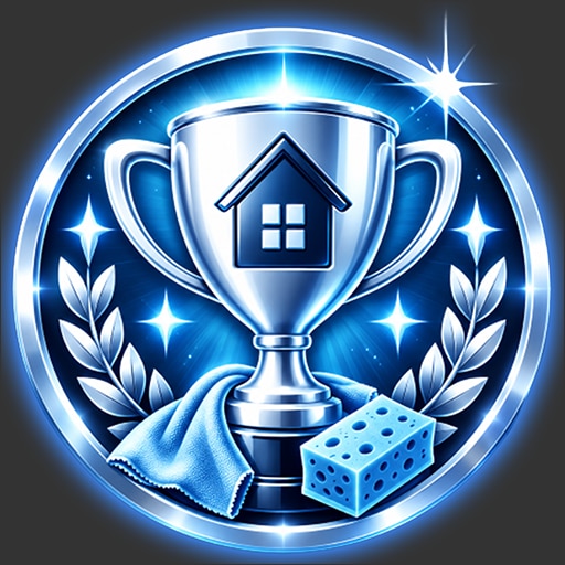 Trofeo Cleaning Master (platino) de House Cleaner Simulator