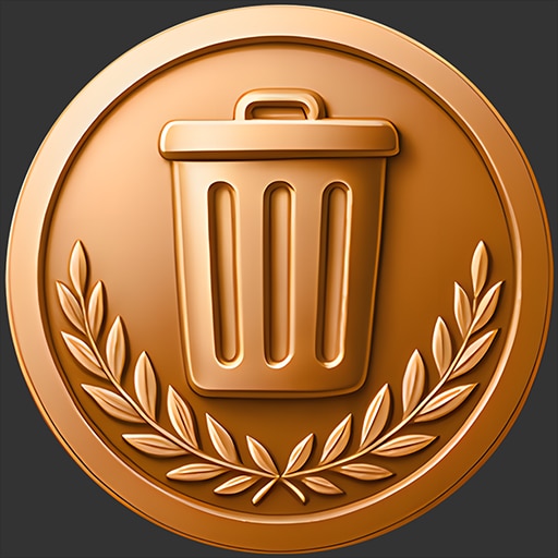 Trofeo NEW CLEANER (bronce) de House Cleaner Simulator