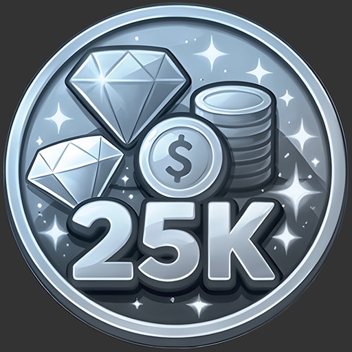 Trofeo 25000 DOLLARS (plata) de House Cleaner Simulator
