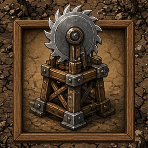 Trofeo Sawblade (plata) de Shardwatch Dominion