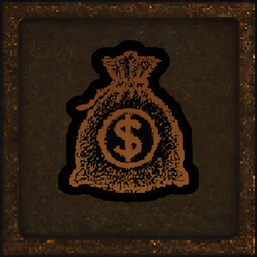 Trofeo Empty Pockets (oro) de Treasure Tiger