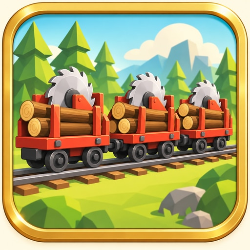 Trofeo Heavy Hauler (oro) de Train Merge Tycoon