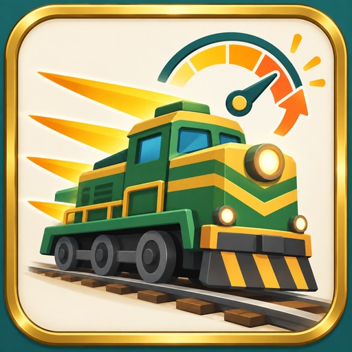 Trofeo Full Steam (oro) de Train Merge Tycoon