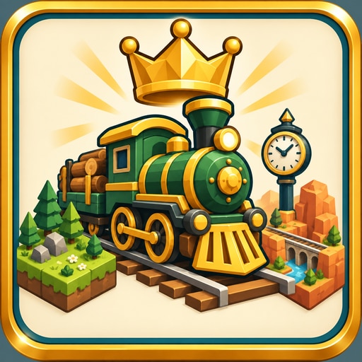 Trofeo Railway Tycoon (oro) de Train Merge Tycoon