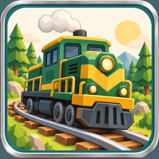 Trofeo On the Rails (plata) de Train Merge Tycoon